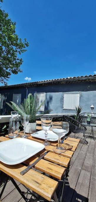 Appartamento #New#Terrasse Sud Ouest#Pied De La Cité #1 Carcassonne Esterno foto